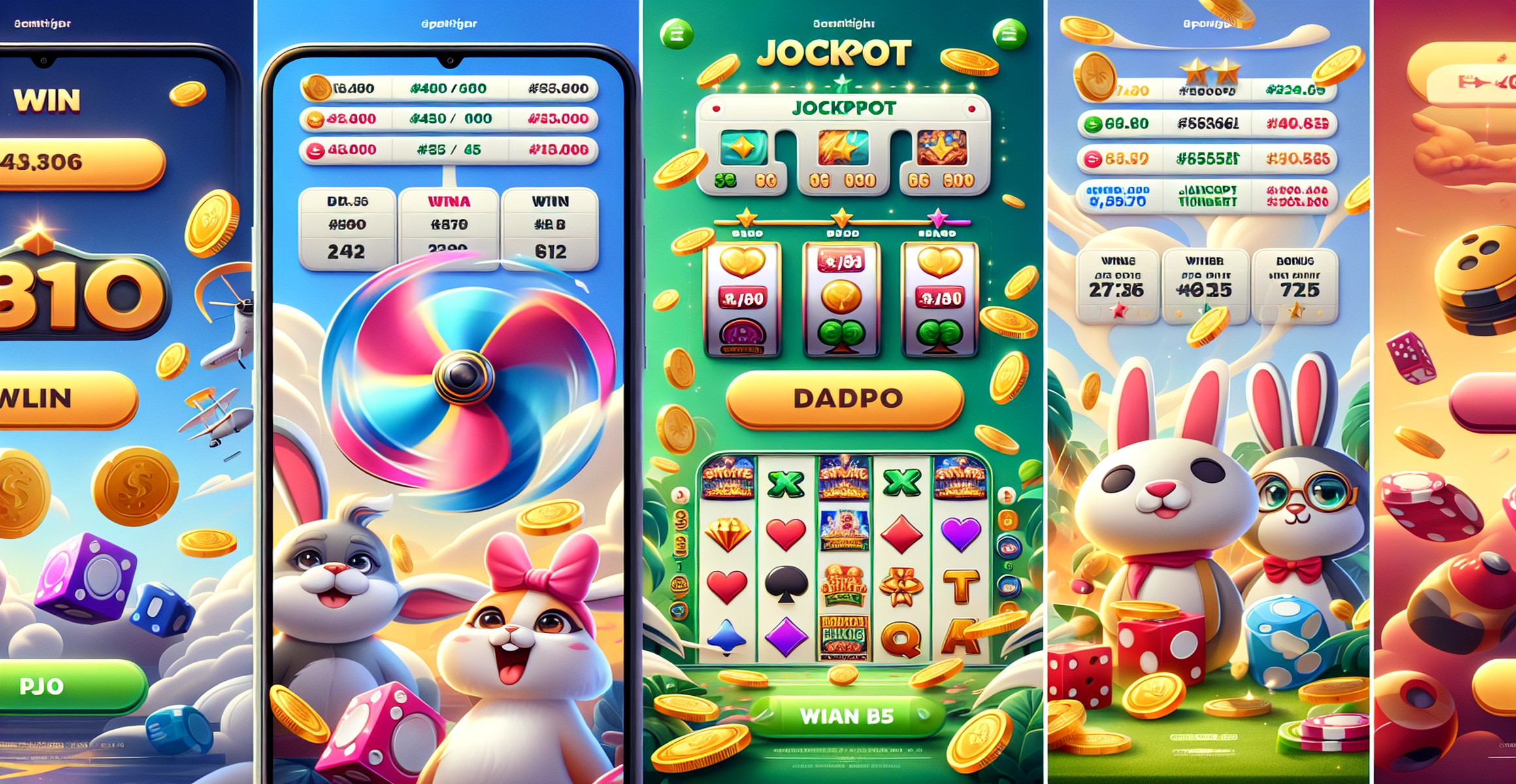 Bingo Patti Fortune Rabbit Slots - Play for Fun and Wins